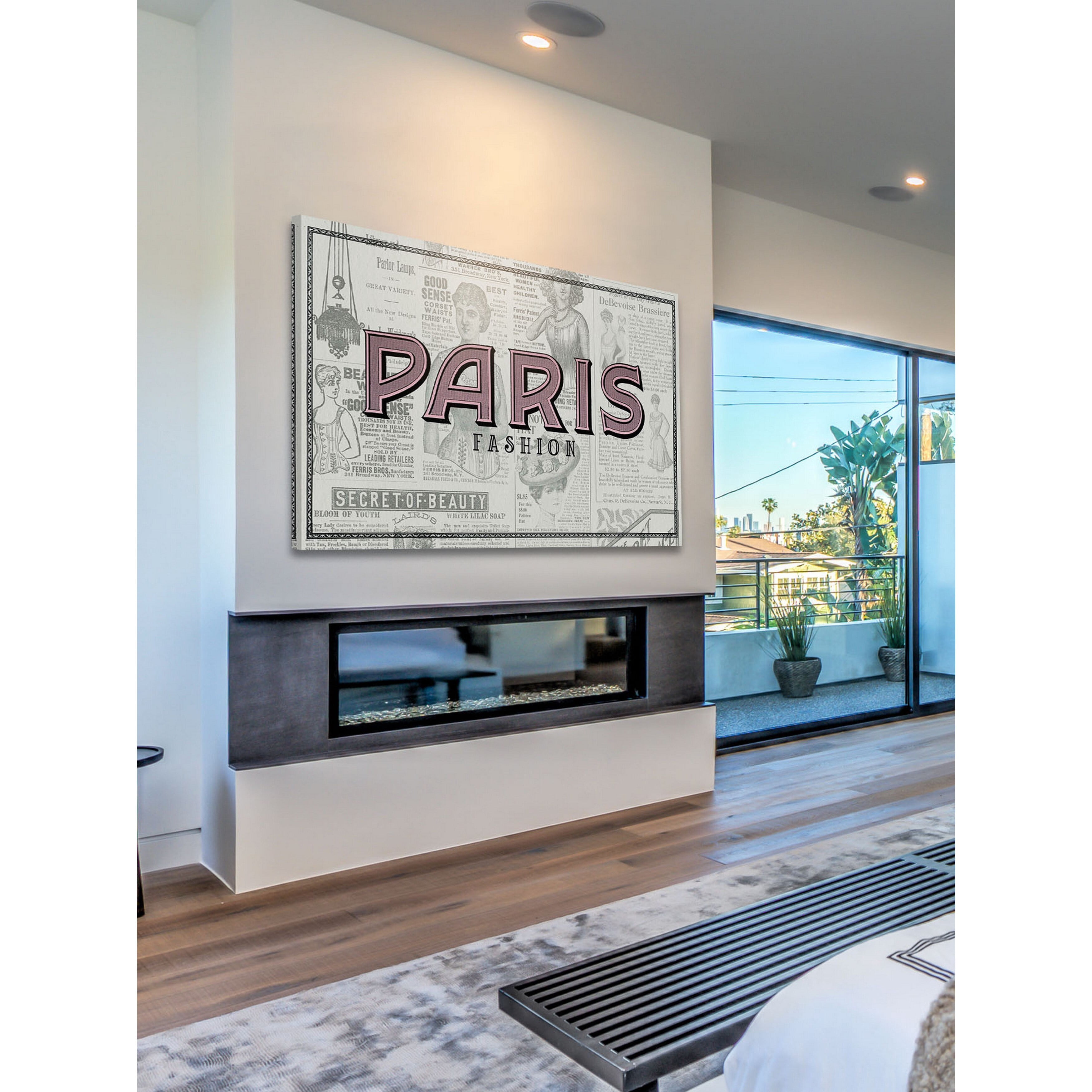 Marmont Hill "Paris Fashion" by Saturday Evening Post Painting Print on Canvas
