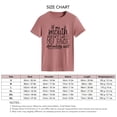 thumbnail image 4 of Camiseta holgada de manga corta de gran tamaño para mujer con estampado divertido de vacaciones y dije de verano en oro rosa, 4 of 4