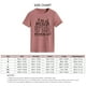 thumbnail image 4 of Camiseta holgada de gran tamaño para mujer con divertidos estampados navideños, mangas cortas, talla XL, encanto de verano en oro rosa, 4 of 4