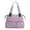 Purple, variant on Otqutp Fashion Travel Handbag Lightweight Nylon Cloth Bag Shoulder Bag Fashion Versatile Multiple Pockets Bag Shoulder Bag for Women Men(Blue,One Size)
