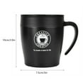 thumbnail image 4 of Taza De Café, Con Cuchara Y Tapa Taza De Agua Portátil, Oficina Para Viajar A Casa Uso Diario YLSHRF Water Cup, 4 of 8