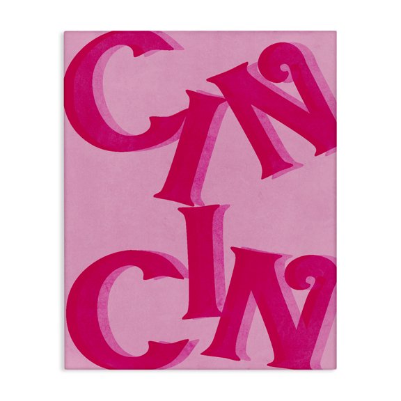 Stupell Industries Eclectic Celebration Cin Cin Cheers Canvas Art, 16 x 20, by Lil' Rue