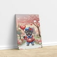 thumbnail image 3 of Happy Valentine’s Day Adorable Cane Corso Puppy Holding Heart Balloon Vertical Matte Canvas Poster Italian Mastiff Dog Lover Gifts Idea Wall Art Home Decor - 00030, 3 of 5