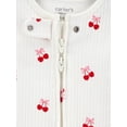 thumbnail image 3 of Carter's Child of Mine Baby Girl Sleep 'N Play, One-Piece, Sizes Premie-6/9 Months, 3 of 6