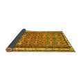thumbnail image 2 of Ahgly Company Indoor Rectangle Abstract Yellow Contemporary Area Rugs, 8' x 10', 2 of 4
