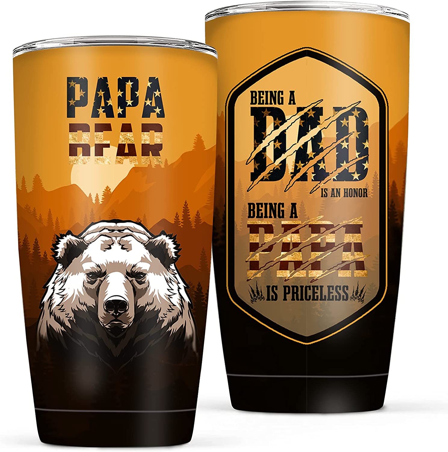 Father's Day Gift For Son - Amazing Son Mug With Card, 14oz Insulated Stainless Steel