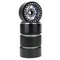thumbnail image 4 of Zootealy Metal Wheel Rim Set for Climbing Car - 2.2 Inch Diameter, Hexagon Length 12mm, 4pcs Aluminum Alloy Rims in Black/Titanium Color, 4 of 6