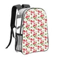thumbnail image 3 of Sikiie Strawberry1 Clear Backpack, Transparent Bookbag for School for Women Men, Capacity Clear Bag for College, Travel, 3 of 7