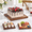 Square 11*11*5.56, variant on Wood Cake Stand With Lid 2-in-1 Holder Dome Square