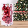 thumbnail image 4 of 21 piezas de plástico para decoración de árbol de Navidad, adornos navideños para vacaciones, decoración de árbol de Navidad, 4 of 6