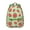 Green-22, variant on Trippy Mushroom Backpack Boho Psychedelic Magical Forest and Woodland Mushroom Design Vintage Fairy Tale School Bag