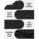 thumbnail image 5 of Camiseta COOFANDY Cotton Henley para hombre negra de manga corta, 5 of 6