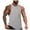 Gray, variant on Fozruso Mens Summer Fitness Broad Shoulder Casual Loose Running Sleeveless Vest