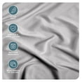 thumbnail image 2 of 5-Pack Fitted Bottom Ultra-Soft Sheets Queen - Premium 1800 Ultra-Soft Microfiber - Deep Pocket (Queen, Light Grey), 2 of 8