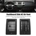 thumbnail image 4 of Driver Passenger Side Dashboard AC Air Vent, Front Side Air Conditioning Outlet Precise Fit Anti Deformation ABS Scratch Proof 55686-0K010  for Vehicle, 4 of 7