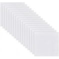 thumbnail image 1 of 50 piezas de tela 100% algodón blanca precortada, cuadrados, 5,98 x 5,94 pulgadas, tela de bordado, tela Aida de algodón, 1 of 9