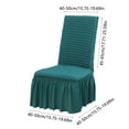 thumbnail image 2 of Jubipavy Bubble Group Chair Cover Four Season All Inclusive Elastic Fabric Dining Chair Cover Dining Room And Study Dirty Proof Chair Cover, 2 of 6