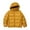 Yellow, variant on KYAIGUO Kids Boys Girls Hooded Down Jacket Toddler Winter Coat Puffer Down Jacket Windproof Warm Zipper Outerwear for 3-12Y