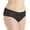 Black, variant on Women's Shadowline 11042P Plus Size Nylon Classics Hipster Panty (White 11)