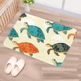 thumbnail image 5 of Turtle Non-Slip Polyester Indoor Floor Carpet Rug - Machine Washable Door Rugs, 5 of 6