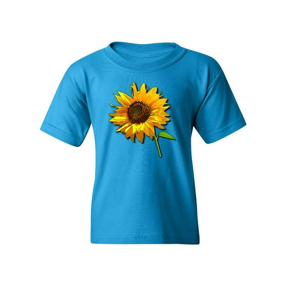 Sunflower T-Shirt Juniors -SPIdeals Designs, Large