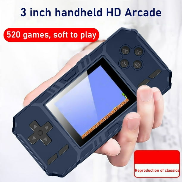 Maplople Handheld Game Console 3 Inch Games Consoles BuiltIn 520