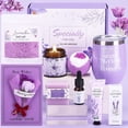thumbnail image 1 of Regalos de Cumplea&ntilde;os para Mujeres, Set de ba&ntilde;o de lavanda, Set de Ba&ntilde;o y spa Corporal, Paquete de cuidado personal para mujeresRegalo Cumplea&ntilde;os para D&amp, 1 of 9