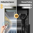 thumbnail image 6 of Automatic Roller Door Opener Electric Roll Up Garage Door Opener 110V 80W Garage Rolling Door Opener with Control Box, 6 of 11