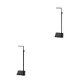 thumbnail image 1 of Matsuzay Stainless Steel Handbag Display Rack Adjustable Single Negro 2piezas, 1 of 1