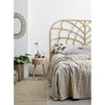 thumbnail image 4 of Creative Co-Op Bamboo Oval Wall Mirror, Natural, 4 of 10