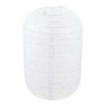 NUOLUX Decorative Lanterns White Paper 2Pcs 7.5X7.5X11.4In