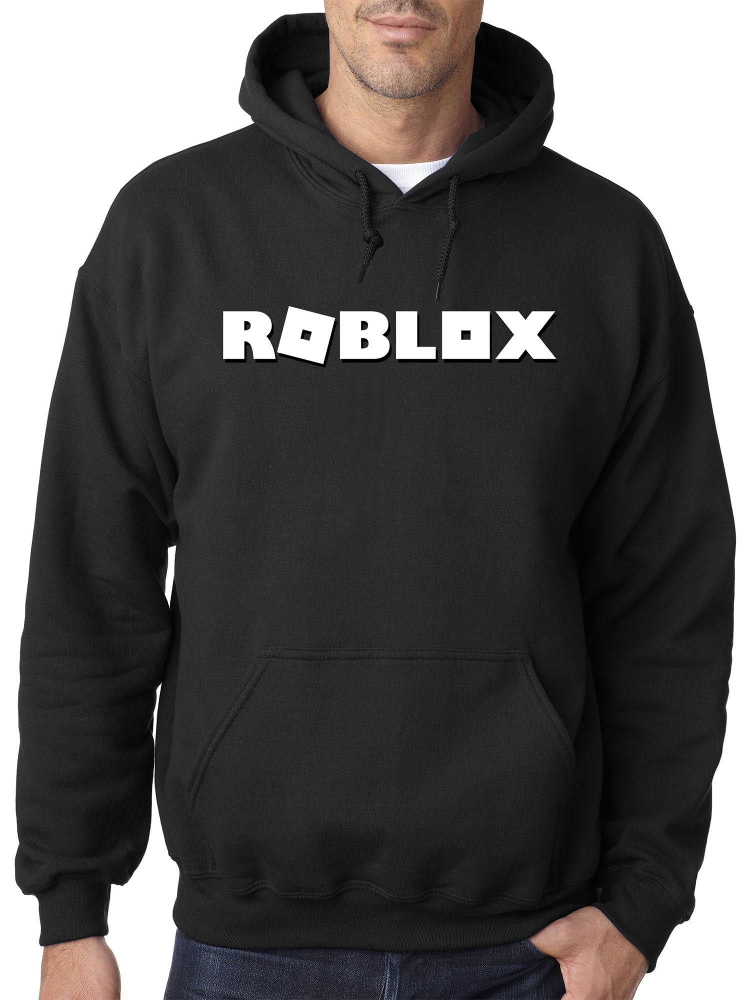 New Way New Way 923 Adult Hoodie Roblox Logo Game Accent