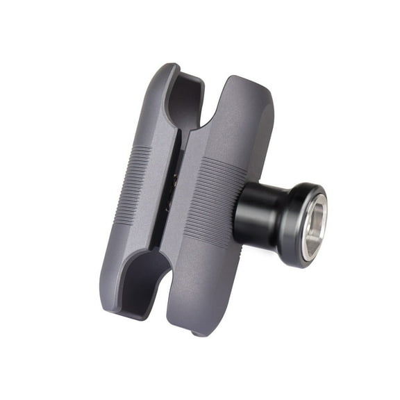 FANAUE Anti-Theft Double Socket Arm, Adjustable Compatible with RAM Mounts B Size 1'' Ball Mounting Base Bike Motorcycle Phone Holder (Short Arm)