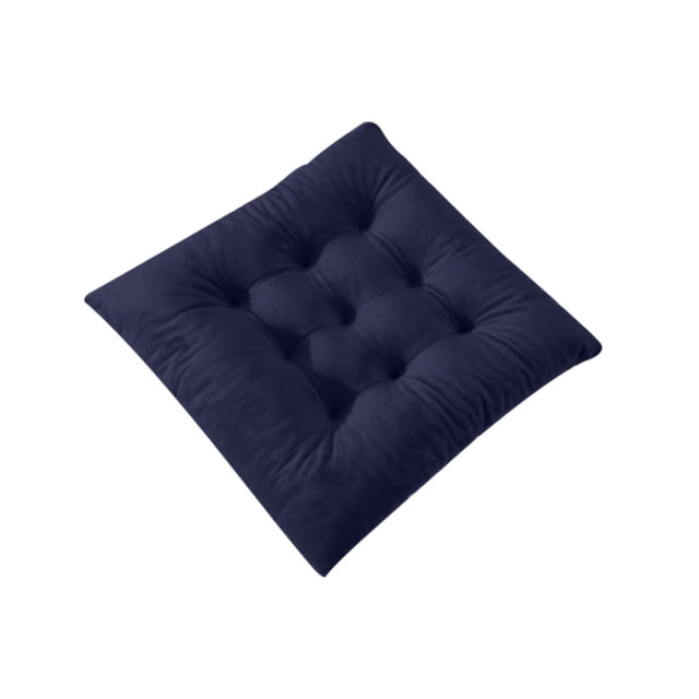 B Crystal Velvet Seat Cushion 40X40 Inches Soft Comfortable Modern Chair Pad With Ergonomic Design For Home Office Computer Chair Dining Chair Car Seat Pressure Relief