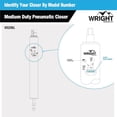 thumbnail image 3 of Cierrapuertas neumático para tormentas Wright Products, ajustable, negro, 3 of 7