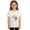 White, variant on KAUOD Girls 100 Day of School T-Shirts Summer Soft Short Sleeve Tees Tops Kids Toddler School Cute Graphic Shirt Clothes