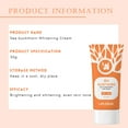 thumbnail image 3 of Orange Enzymes Exfoliating Brightening Gel, Moisturizing Brightening Cream, Gentle Repair Scrub Whiten Hydrating Moisturizer Korean Skin Care, Moisturizing Smoothing Tighten, 3 of 8