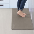 thumbnail image 2 of REGALWOVEN Anti Slip Kitchen Runner Rug Modern Kitchen Mat Brown 18" x 28", 2 of 6