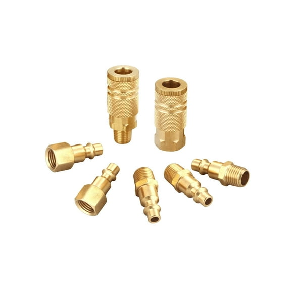 Quick Connect 1/4 Inch NPT Air Compressor Fittings Air Hose Coupler Industrial