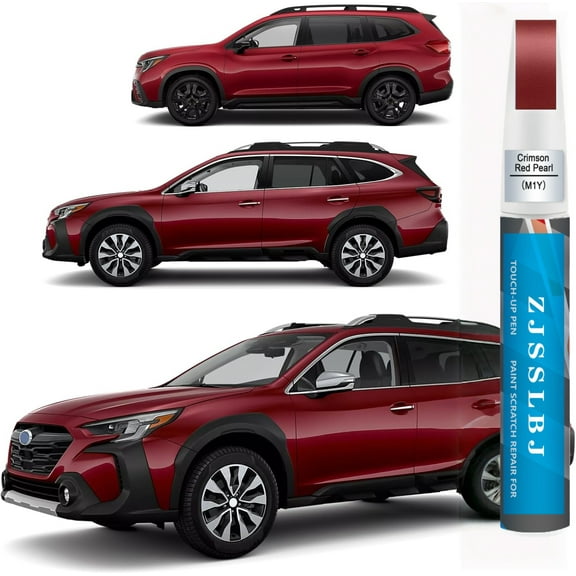 Car Touch Up Paint(Crimson Red Pearl(M1Y)) for SUBARU, Car Paint Scratch Repair Kit, Quick & Easy Solution to Repair, 2 in 1 Scratch Remover Pen with Color-Matched