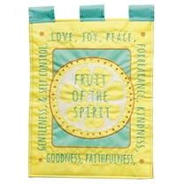 Fruit Of The Spirit Burlap Flag, Small