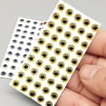 thumbnail image 4 of 200 piezas de señuelos de pesca de simulación 3D, ojos holográficos para manualidades, pesca con mosca 5mm, 4 of 9