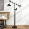 thumbnail image 2 of Henn&Hart 40" Blackened Bronze Metal Floor Lamp, 2 of 11