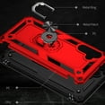 thumbnail image 5 of Aggxpf Samsung Galaxy A14 5G Case, Heavy Duty Drop Protection Phone Cover with Metal Ring Stand for Galaxy A14 5G Case, Red, 5 of 5