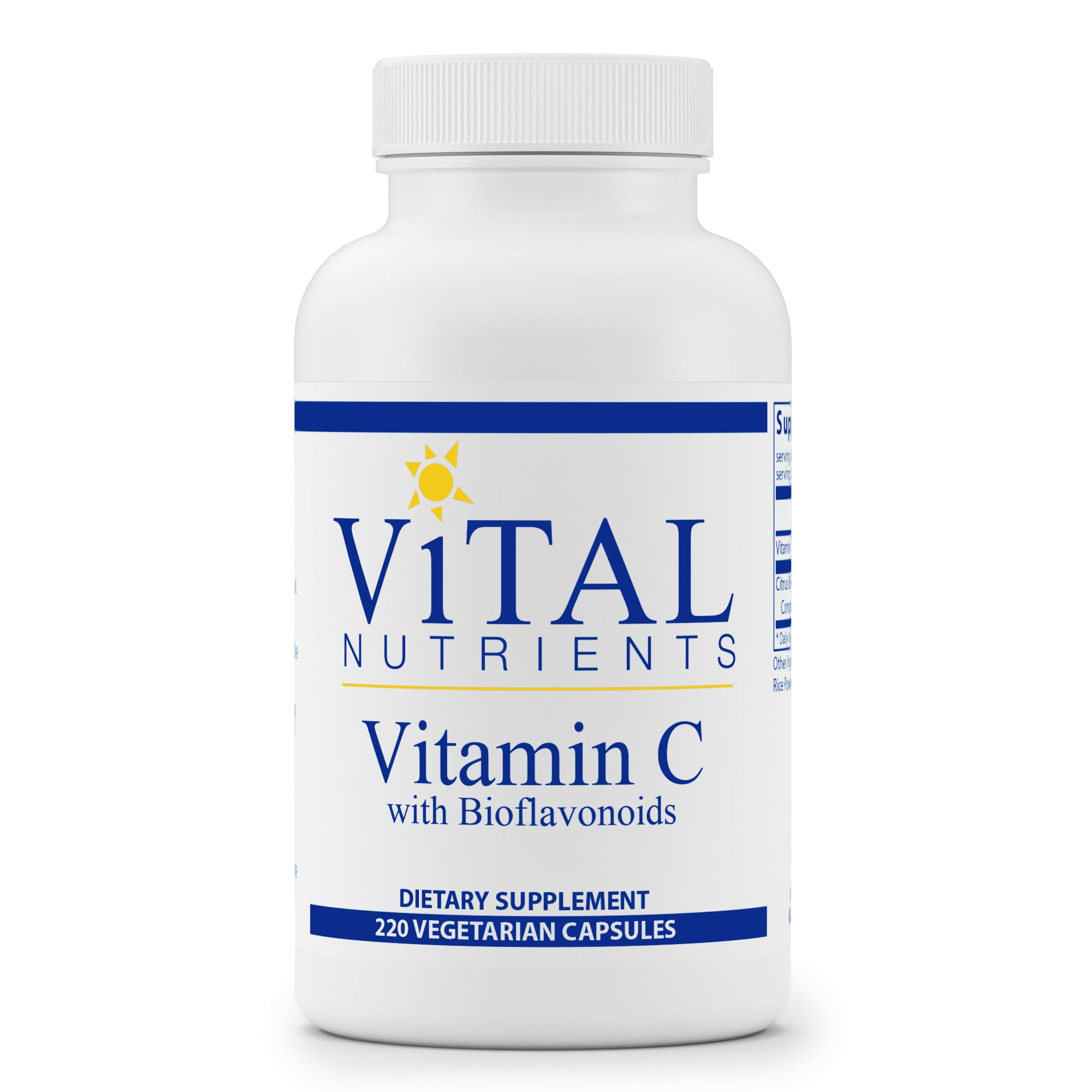 Vital Nutrients Vitamin C with Bioflavonoids Vitamin C and