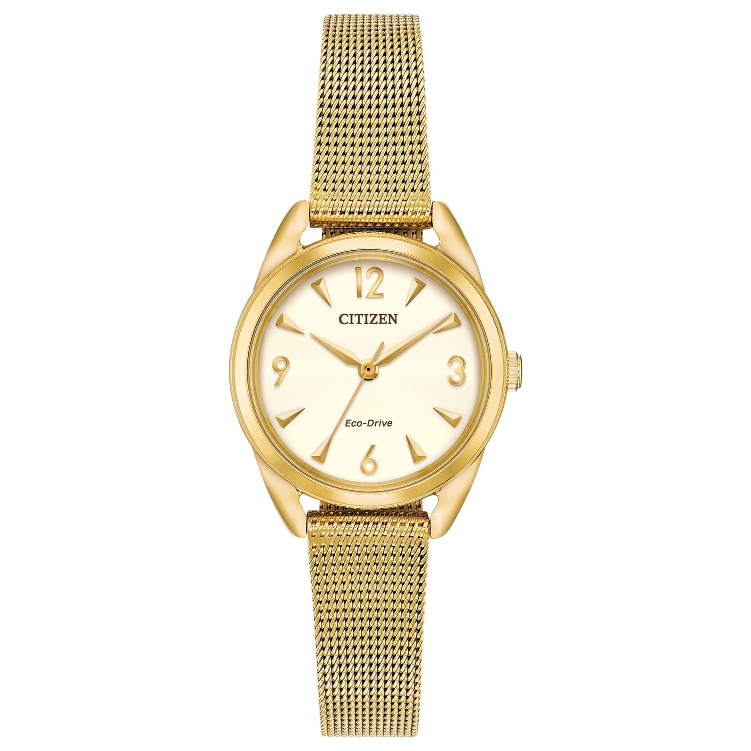 Citizen Women's EcoDrive GoldTone Stainless Steel Watch EM068258P