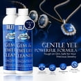 thumbnail image 2 of Blitz Gem & Jewelry Cleaner Liquid Concentrate, Safe for Gold, Silver & Platinum, 8 oz, 2 ct, 2 of 7