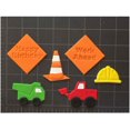 Construction Theme Fondant Cutter Set / Cupcake Topper /Hard Hat Dump