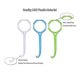thumbnail image 3 of Aligner Remover Tool, 4 Pcs Clear Aligner Removal Tool For Invisible Removable Braces, Oral Care Disassembly Accessories - 4 Colors, 3 of 4