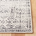 thumbnail image 3 of SAFAVIEH Classic Vintage Charlie Diamond Polyester Area Rug, Beige/Black, 4' x 6', 3 of 7